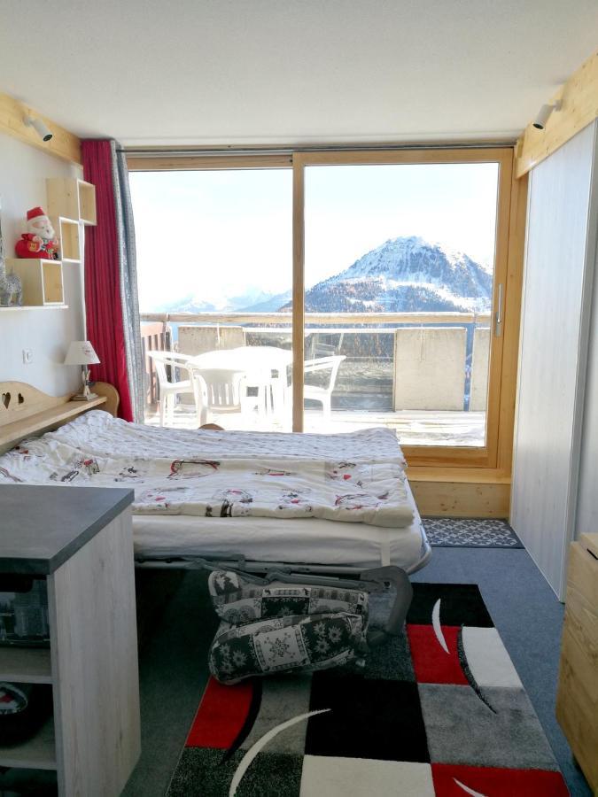 Appartement D'Une Chambre A La Plagne Aime 2000 A 10 M Des Pistes Avec Vue Sur La Ville Et Terrasse Amenagee Macot-la-Plagne Exterior foto