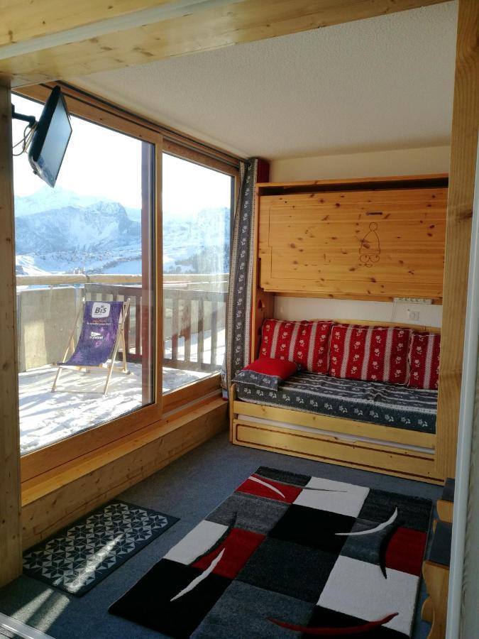 Appartement D'Une Chambre A La Plagne Aime 2000 A 10 M Des Pistes Avec Vue Sur La Ville Et Terrasse Amenagee Macot-la-Plagne Exterior foto