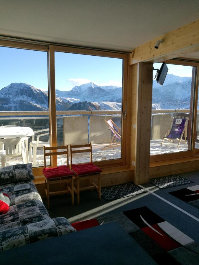 Appartement D'Une Chambre A La Plagne Aime 2000 A 10 M Des Pistes Avec Vue Sur La Ville Et Terrasse Amenagee Macot-la-Plagne Exterior foto