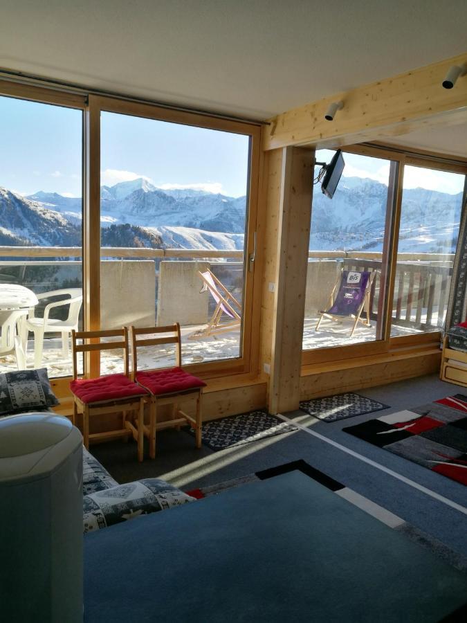 Appartement D'Une Chambre A La Plagne Aime 2000 A 10 M Des Pistes Avec Vue Sur La Ville Et Terrasse Amenagee Macot-la-Plagne Exterior foto