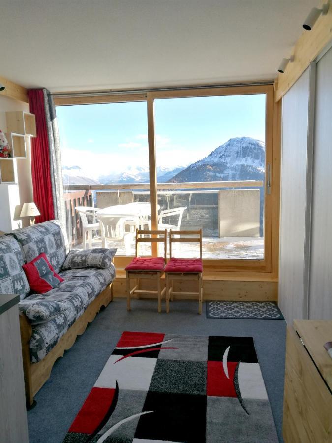 Appartement D'Une Chambre A La Plagne Aime 2000 A 10 M Des Pistes Avec Vue Sur La Ville Et Terrasse Amenagee Macot-la-Plagne Exterior foto