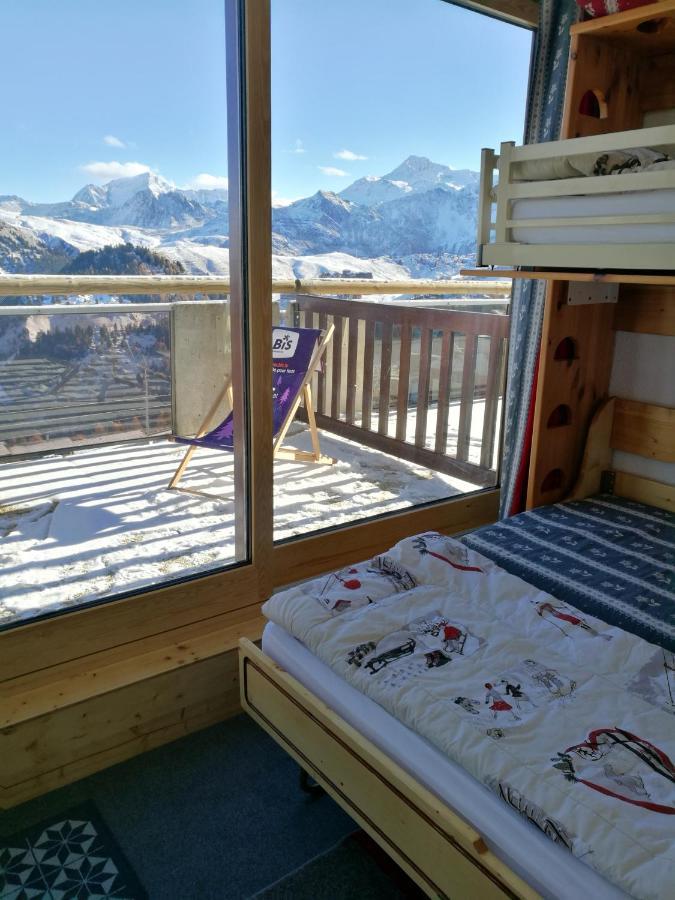 Appartement D'Une Chambre A La Plagne Aime 2000 A 10 M Des Pistes Avec Vue Sur La Ville Et Terrasse Amenagee Macot-la-Plagne Exterior foto