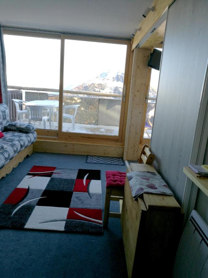 Appartement D'Une Chambre A La Plagne Aime 2000 A 10 M Des Pistes Avec Vue Sur La Ville Et Terrasse Amenagee Macot-la-Plagne Exterior foto