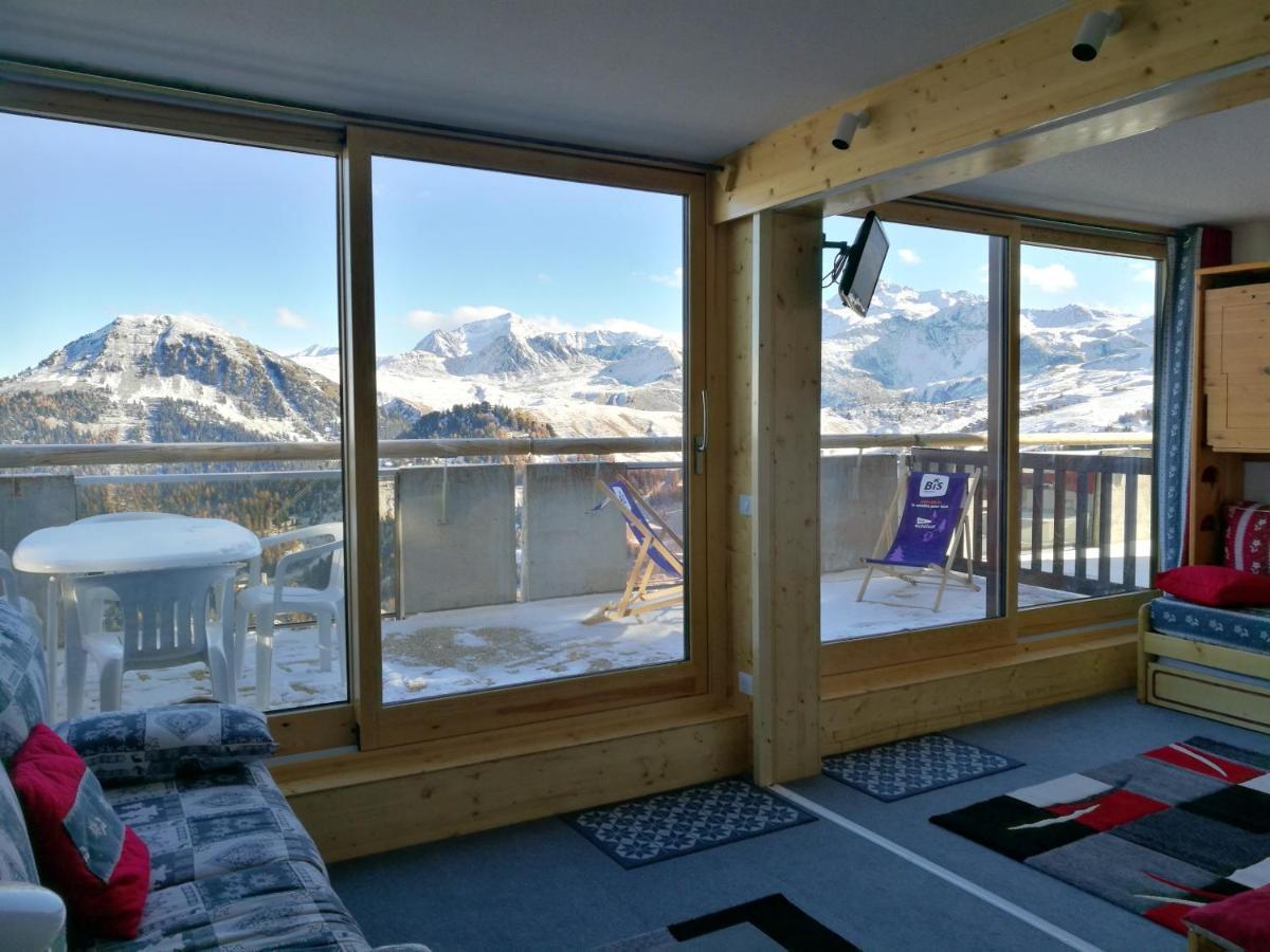 Appartement D'Une Chambre A La Plagne Aime 2000 A 10 M Des Pistes Avec Vue Sur La Ville Et Terrasse Amenagee Macot-la-Plagne Exterior foto